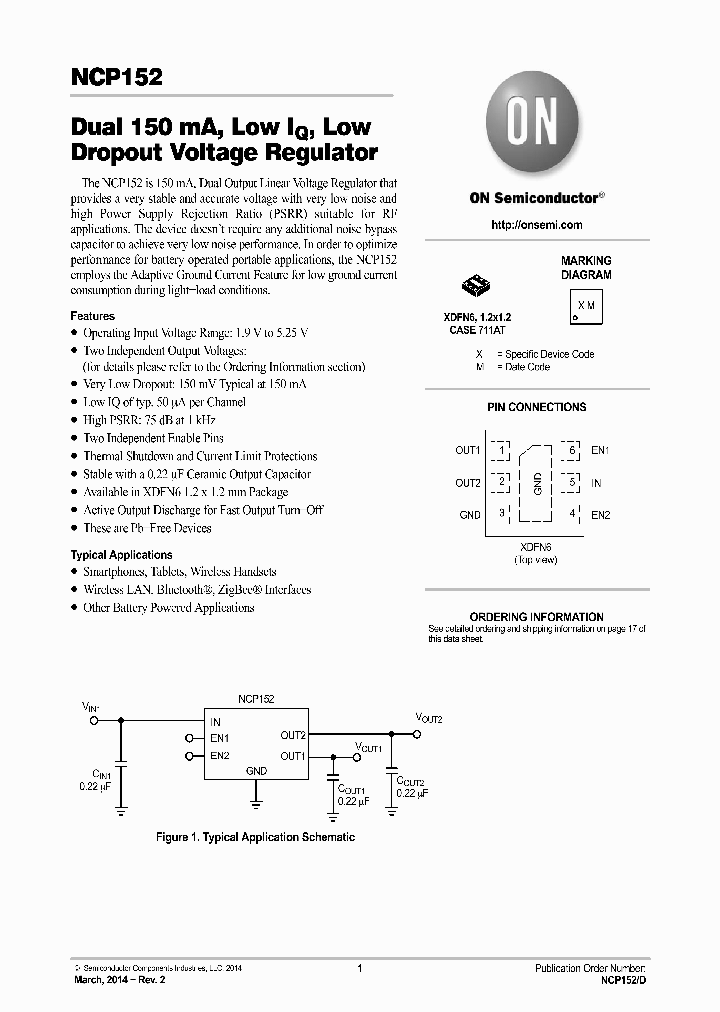 NCP152_7717573.PDF Datasheet