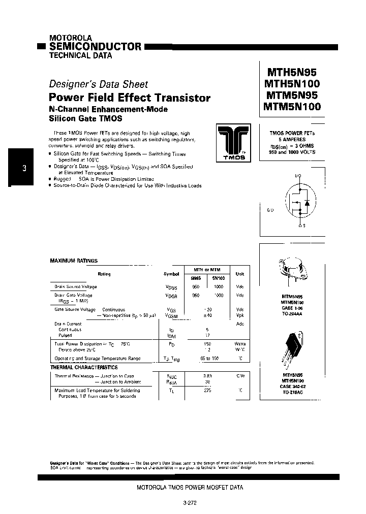 MTM5N95_7749661.PDF Datasheet