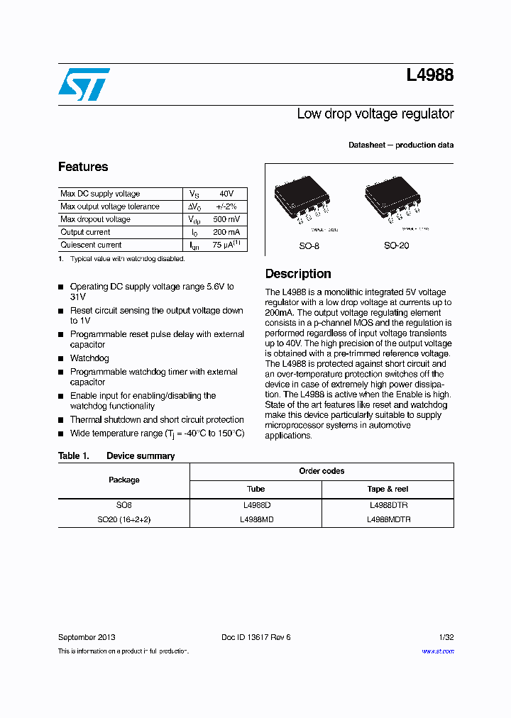 L4988_7761275.PDF Datasheet