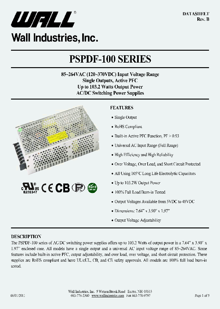 PSPDF-100-15_8016678.PDF Datasheet