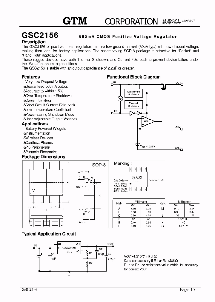 GSC2156_8042016.PDF Datasheet