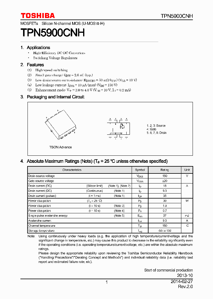 TPN5900CNH_8047846.PDF Datasheet