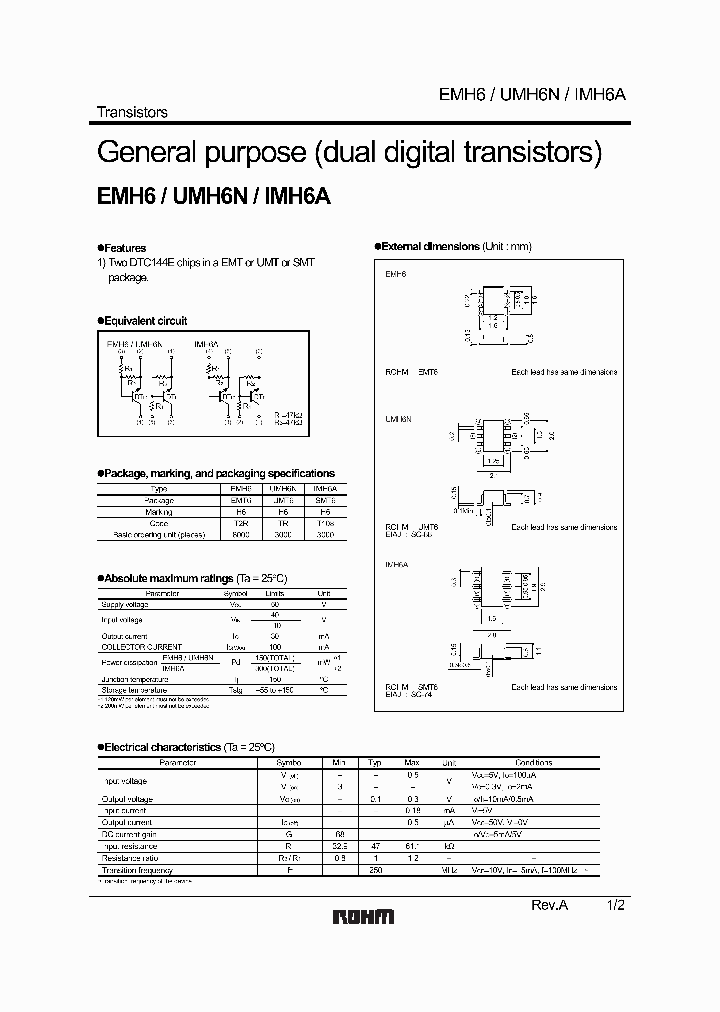 EMH6T2R_8070143.PDF Datasheet