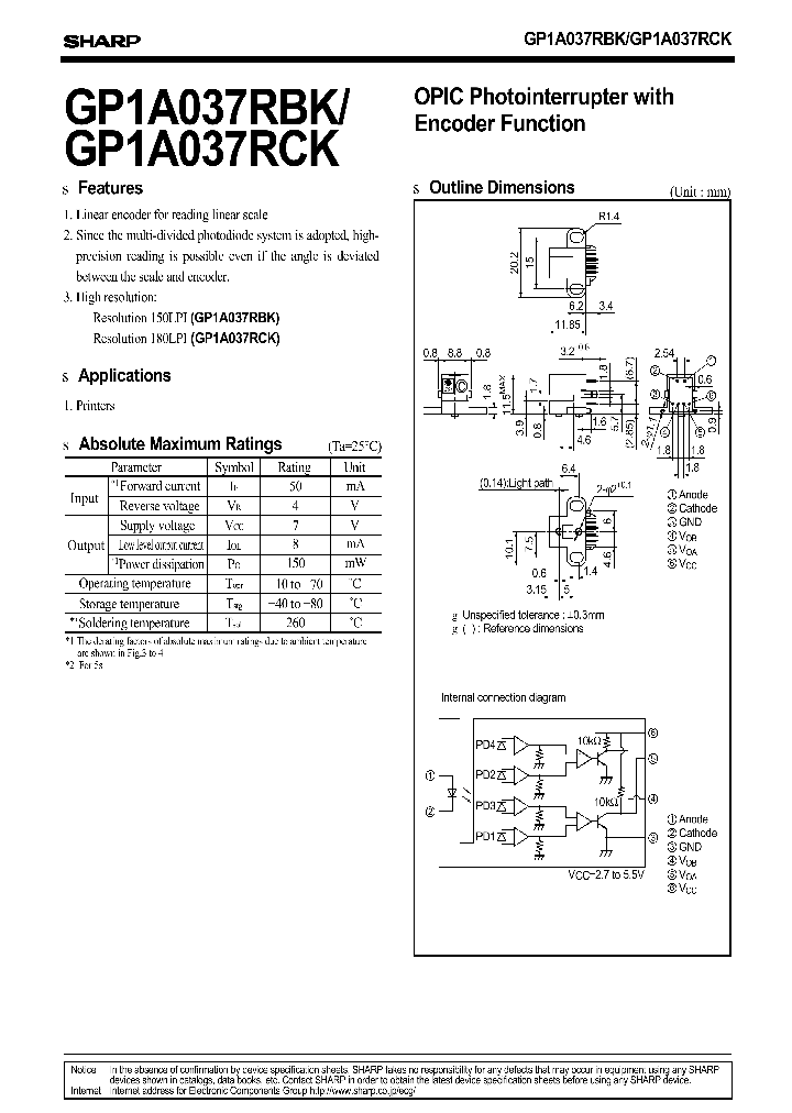 GP1A037RCK_8143559.PDF Datasheet