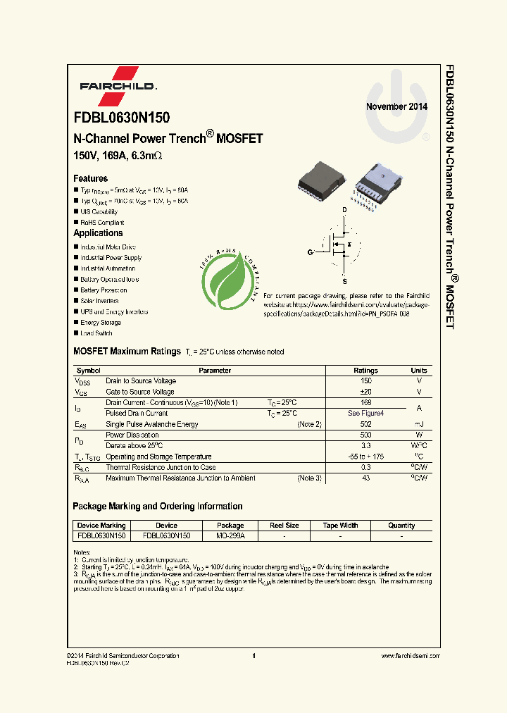 FDBL0630N150_8155241.PDF Datasheet