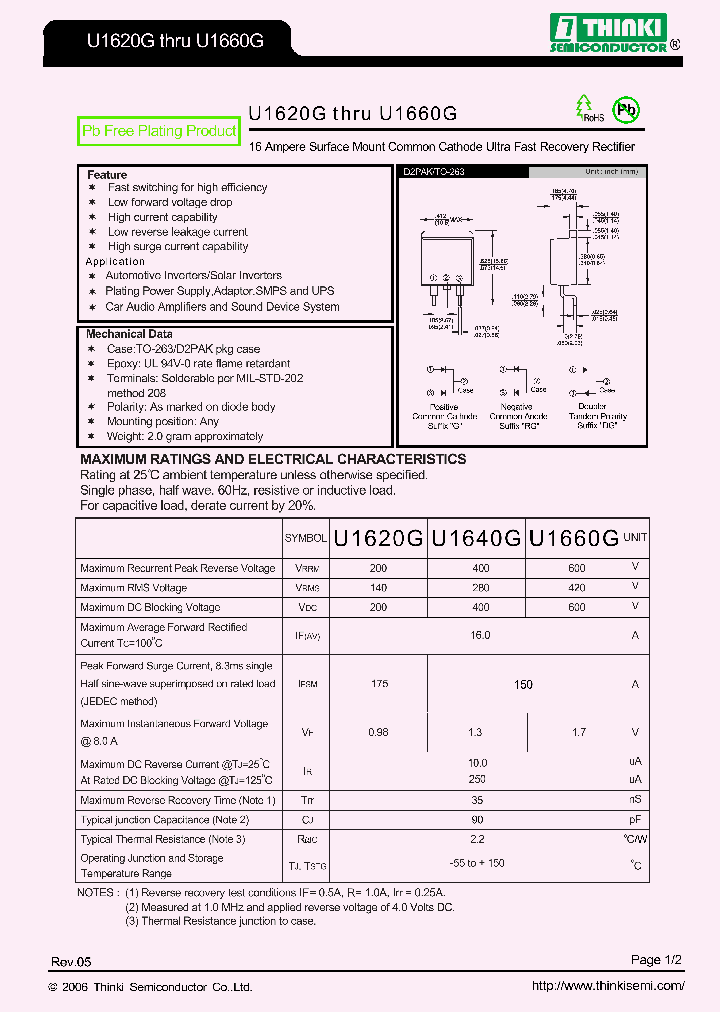 U1620G_8171235.PDF Datasheet