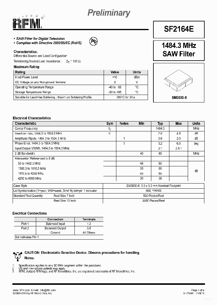 SF2164E_7831037.PDF Datasheet