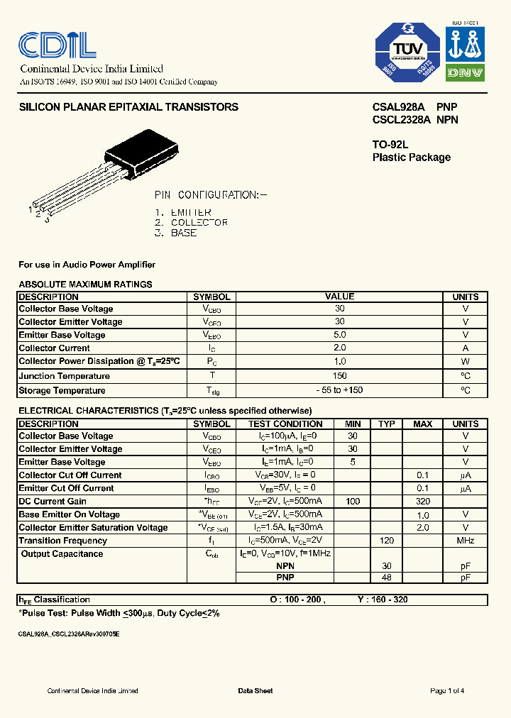 CSCL2328A_8206403.PDF Datasheet