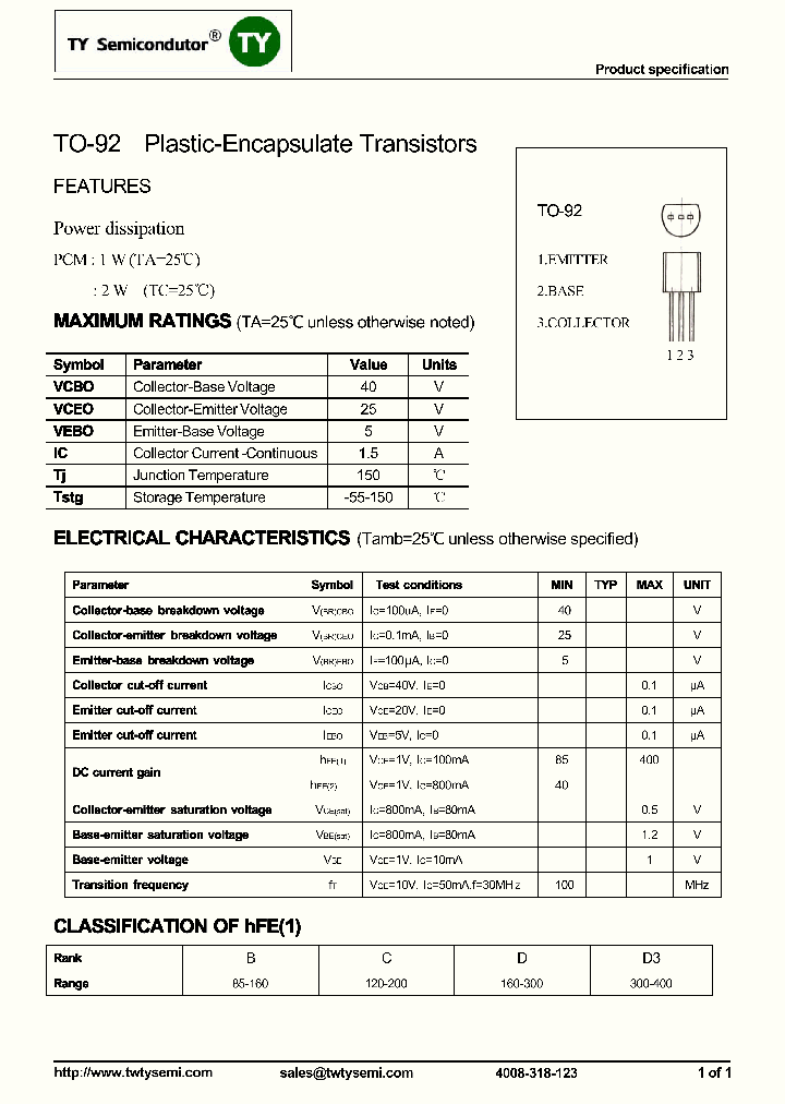 SS8050_8233810.PDF Datasheet