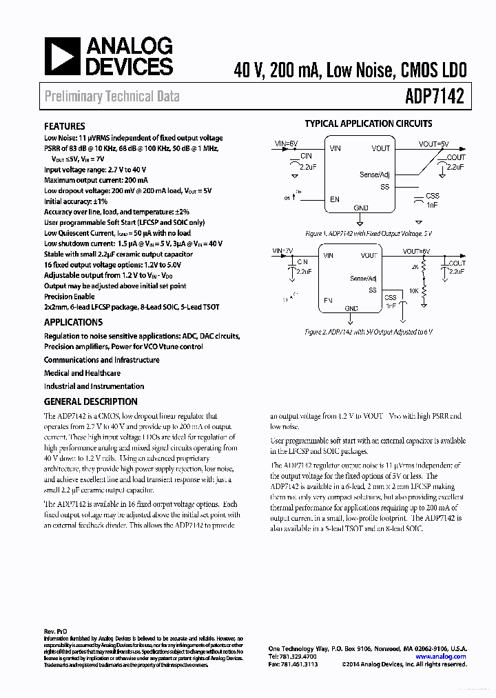 ADP7142_7854810.PDF Datasheet