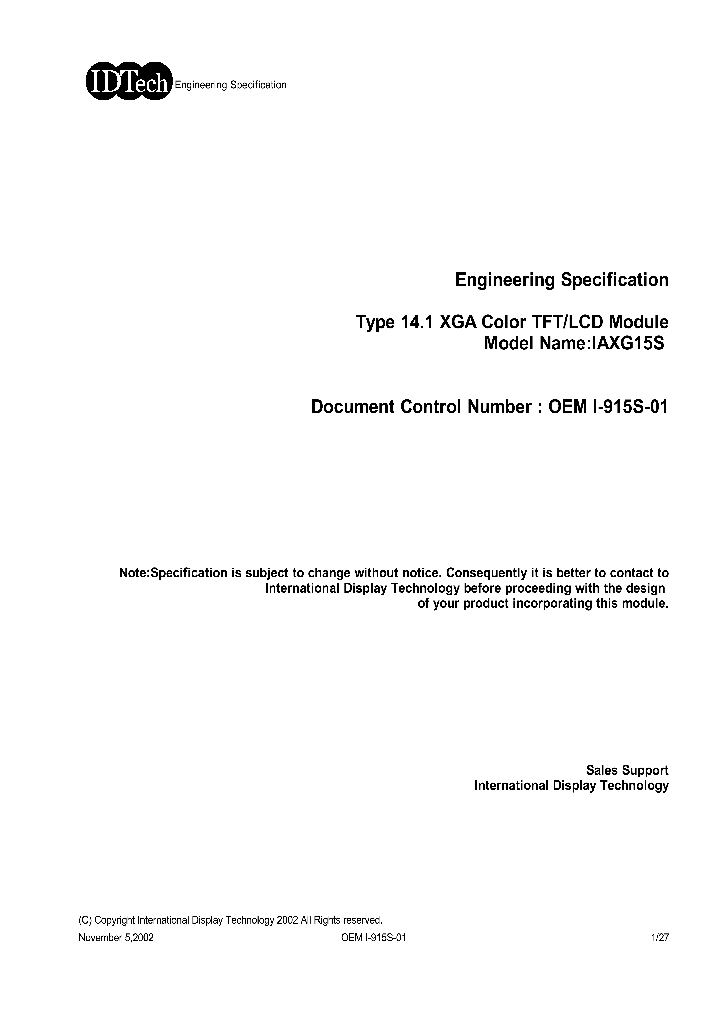 IAXG15S_7855954.PDF Datasheet