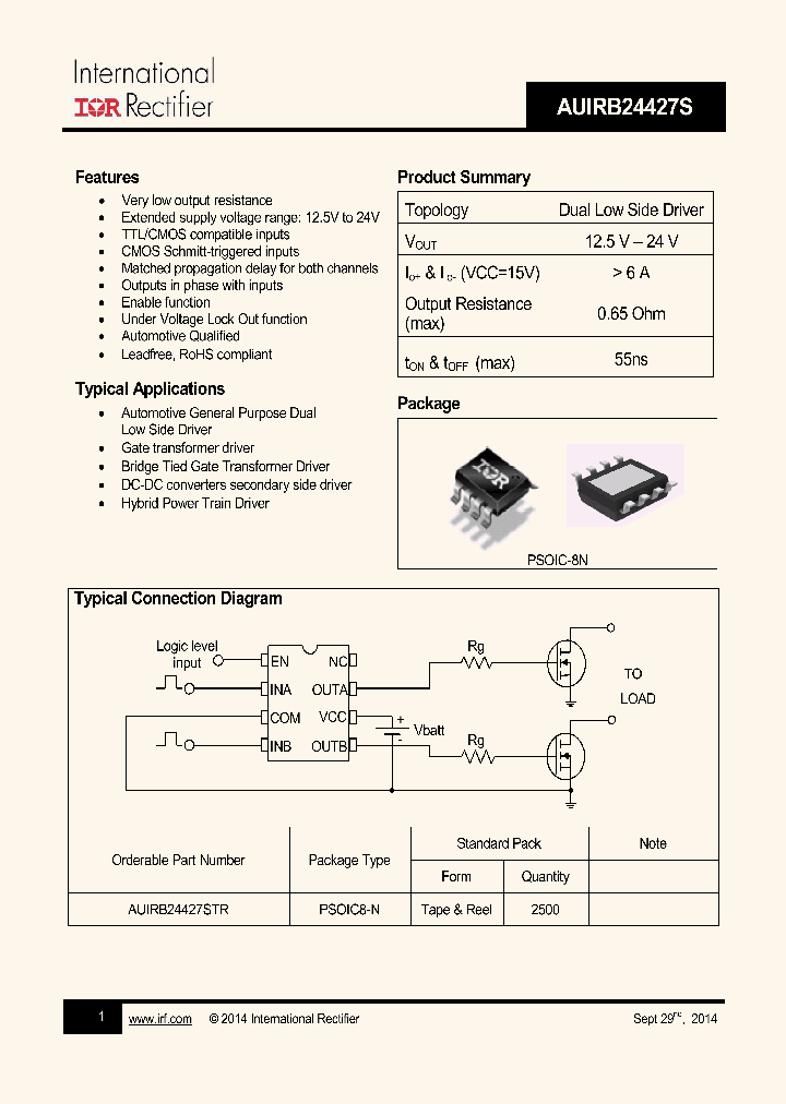 AUIRB24427S_8309128.PDF Datasheet