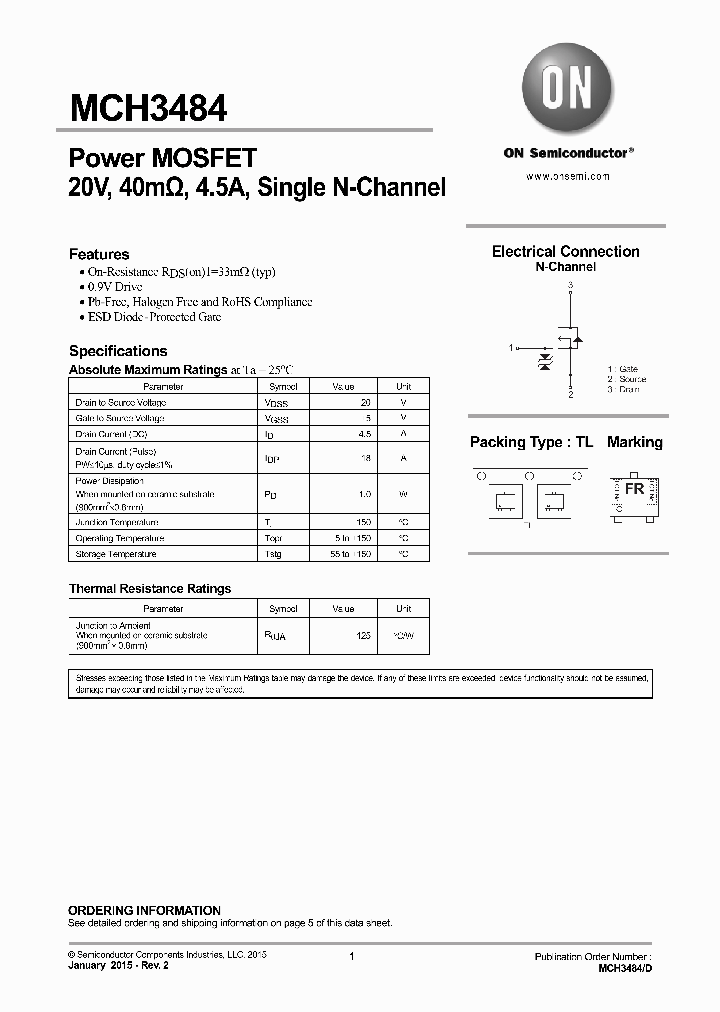 MCH3484_8321274.PDF Datasheet