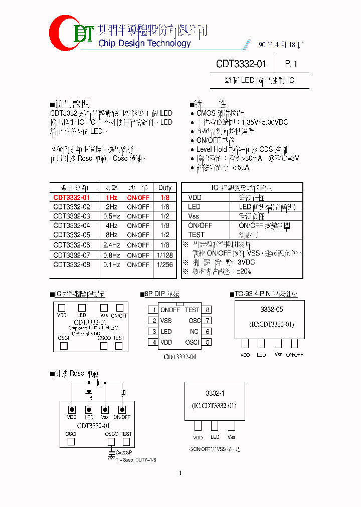 CDT3332-01_8327806.PDF Datasheet