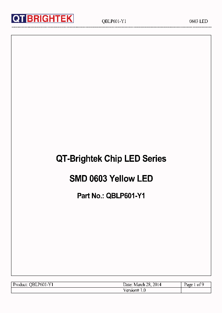QBLP601-Y1_8342092.PDF Datasheet