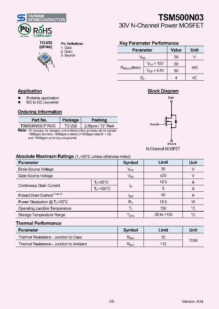 TSM500N03CPROG_8365549.PDF Datasheet