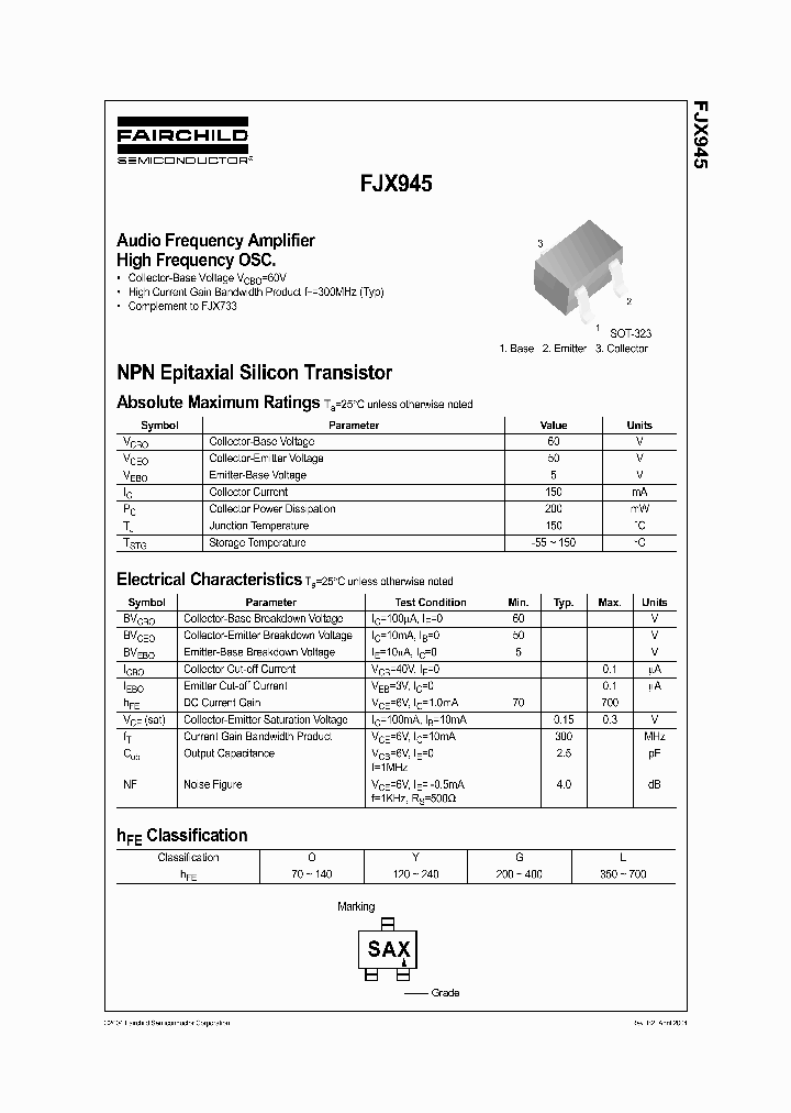 FJX945GTF_8383415.PDF Datasheet