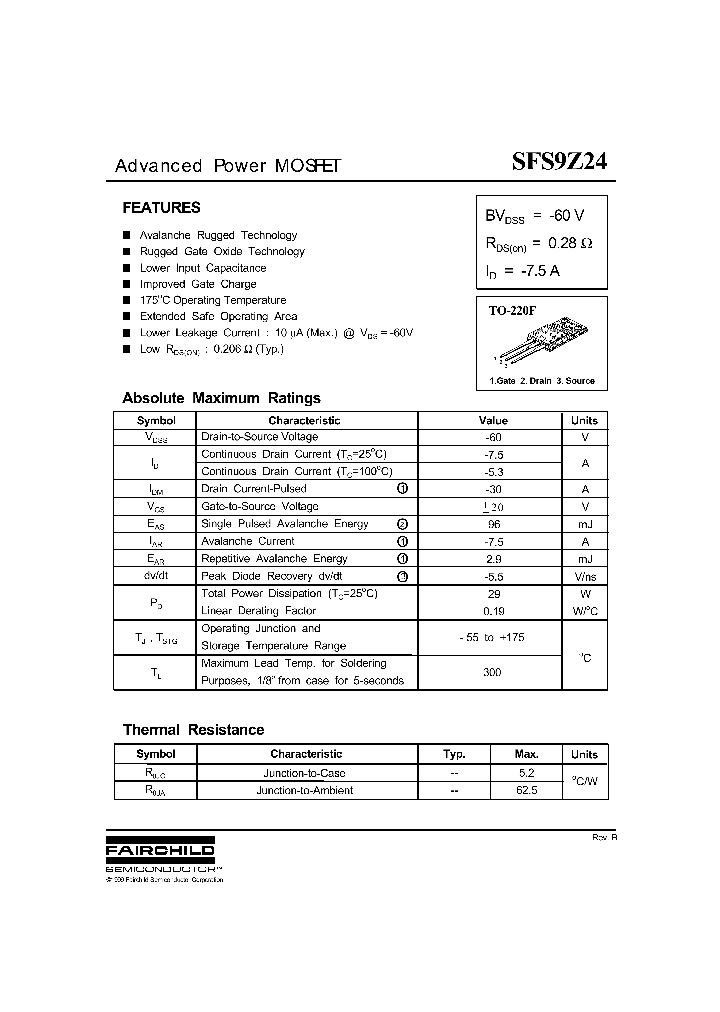 SFS9Z24_8393137.PDF Datasheet