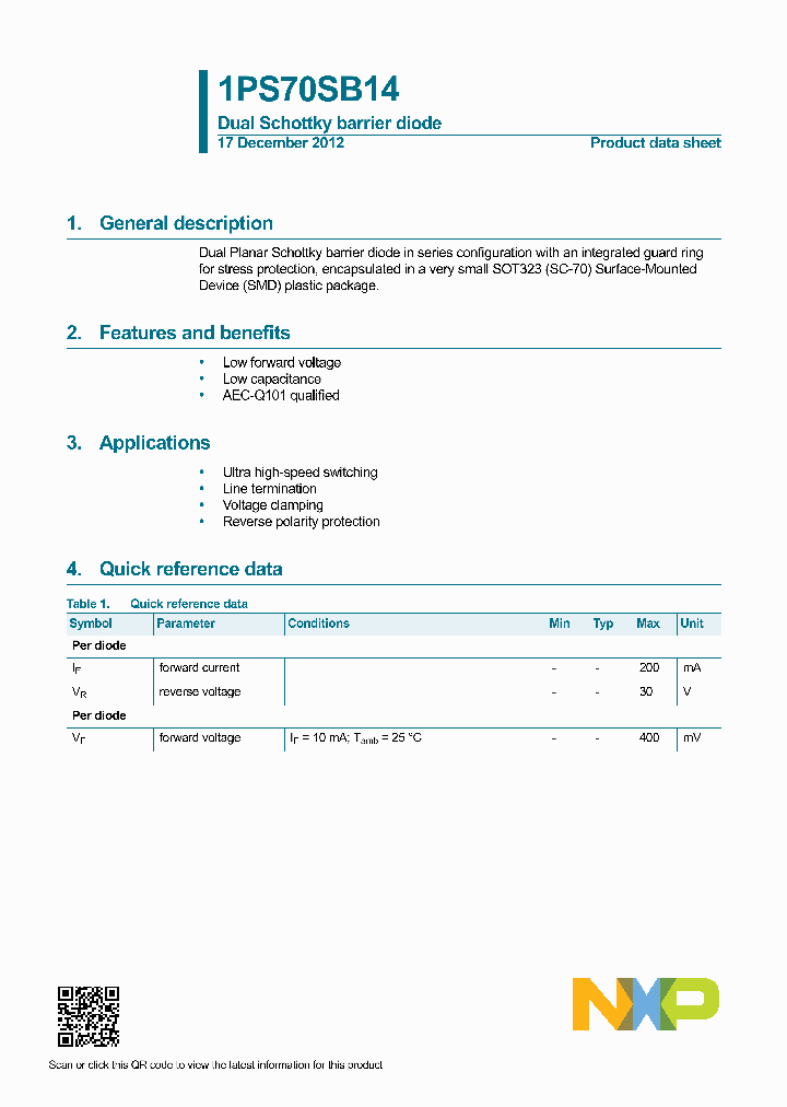 1PS70SB14-15-15_8405287.PDF Datasheet