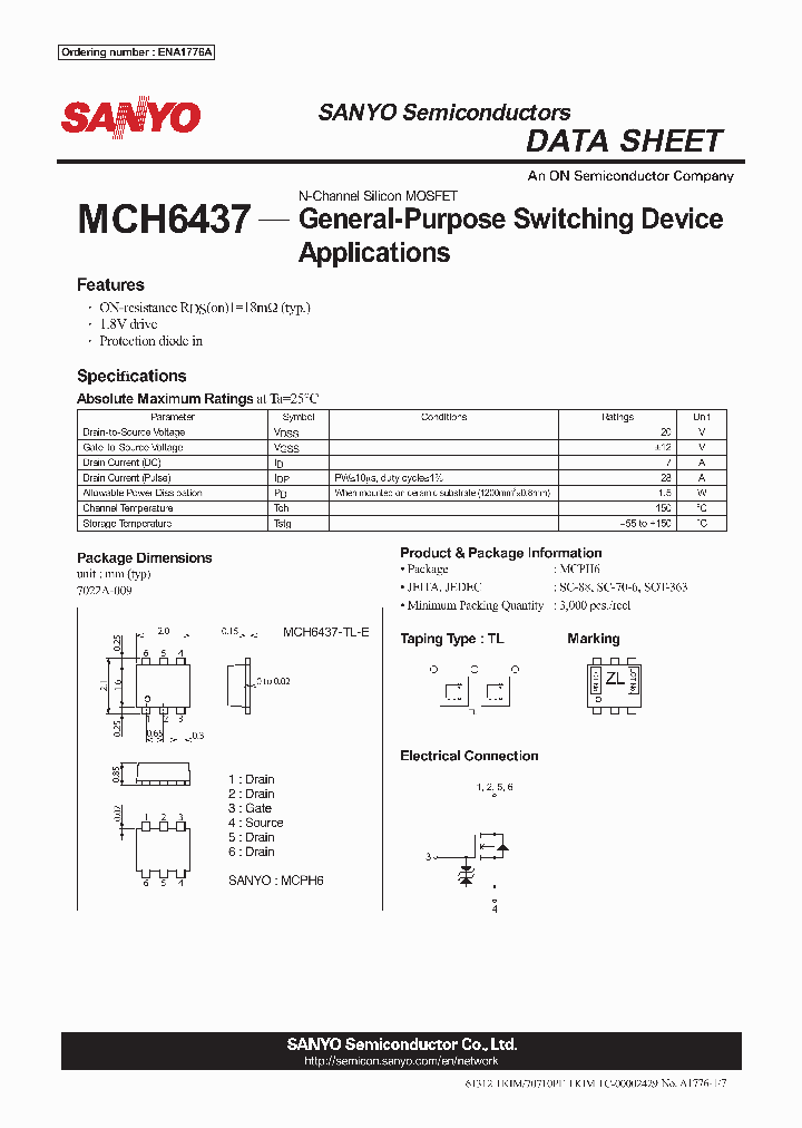 ENA1776A_8411025.PDF Datasheet