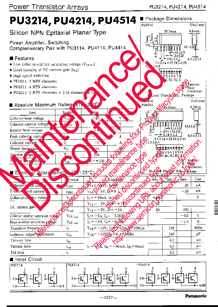 PUA3214_8420773.PDF Datasheet