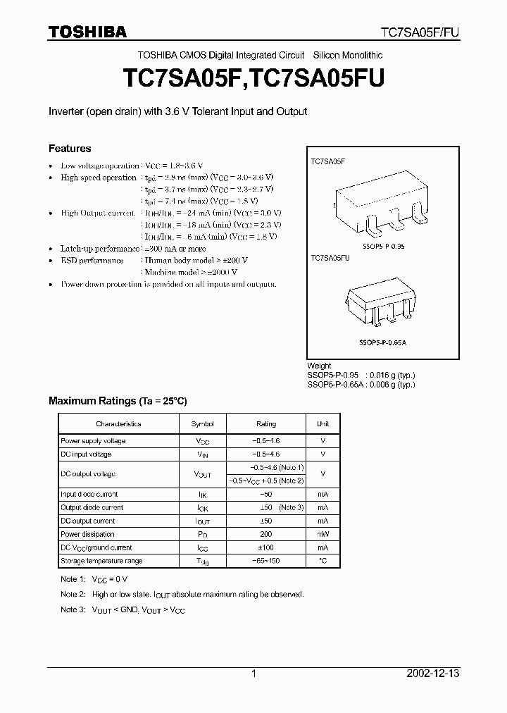 TC7SA05FU_8469357.PDF Datasheet