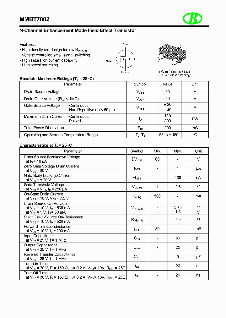 MMBT7002_8485376.PDF Datasheet