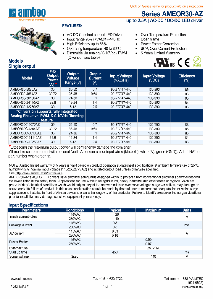 AMEOR30C-4864AZ_8503404.PDF Datasheet