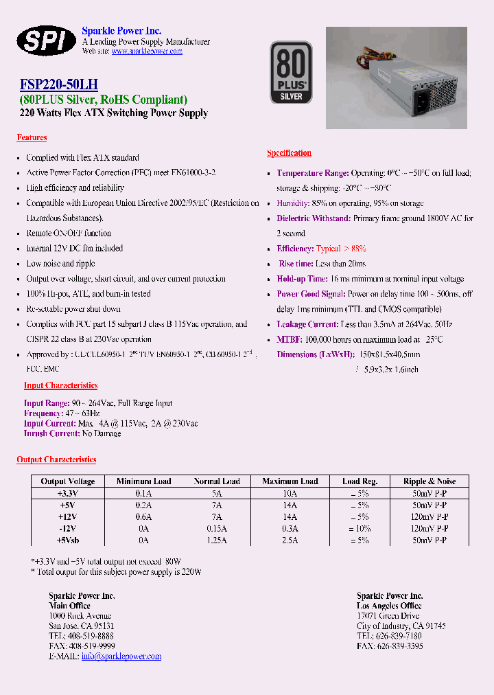 FSP220-50LH_8521212.PDF Datasheet