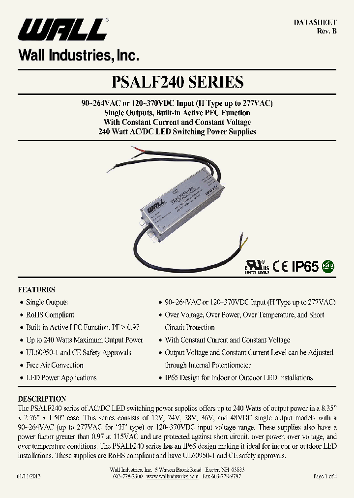 PSALF240_8535961.PDF Datasheet