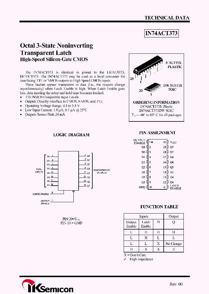 IN74ACT373_8680522.PDF Datasheet