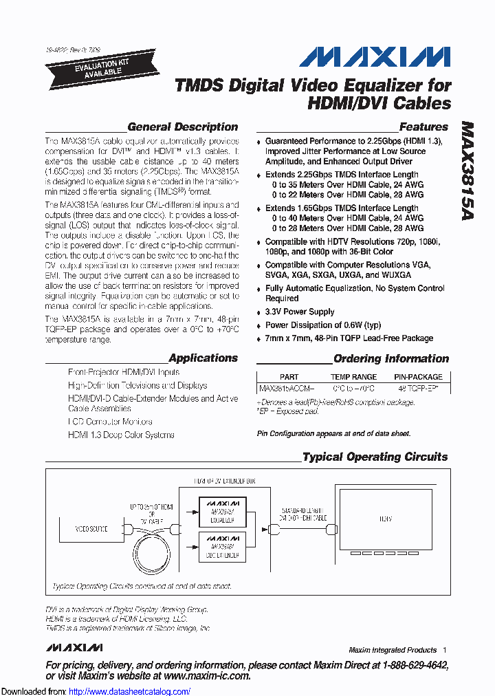 MAX3815ACCM_8695744.PDF Datasheet