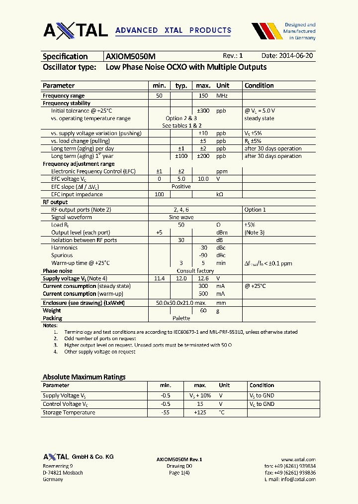 AXIOM5050M_8722135.PDF Datasheet