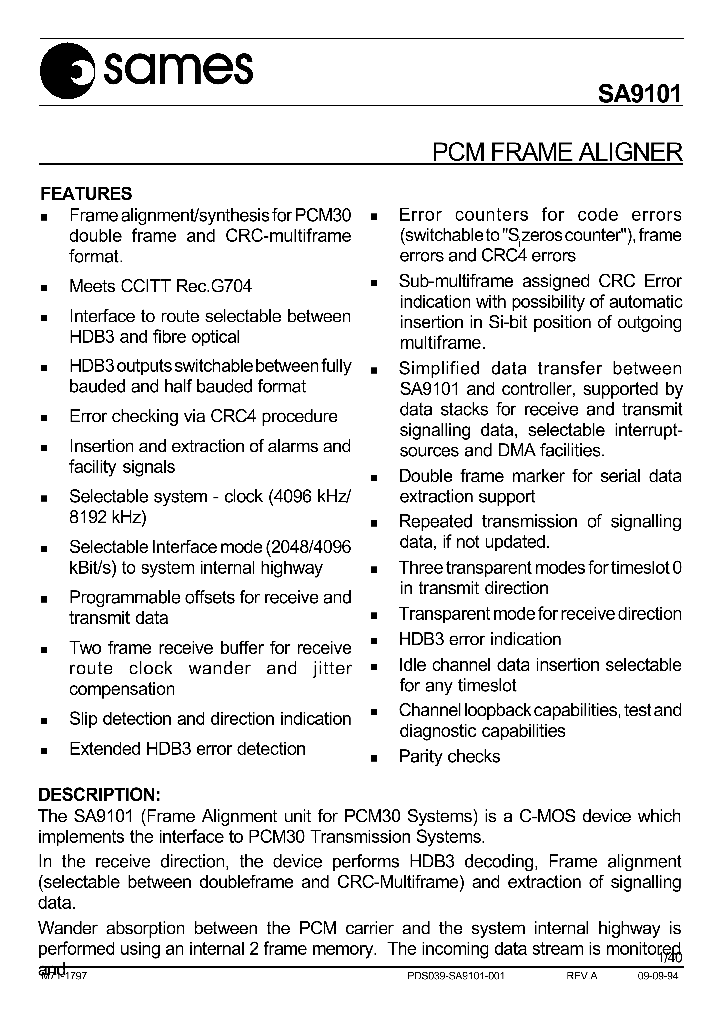 SA9101_8727741.PDF Datasheet