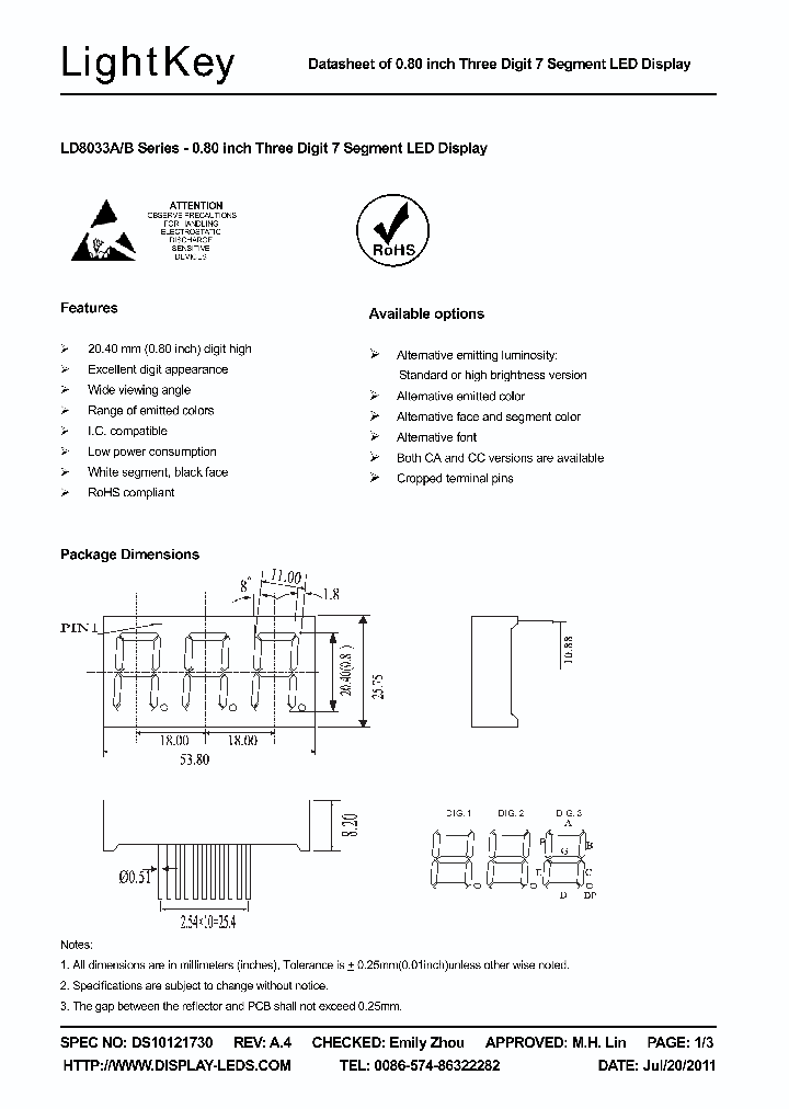 LD8033AUA_8827805.PDF Datasheet