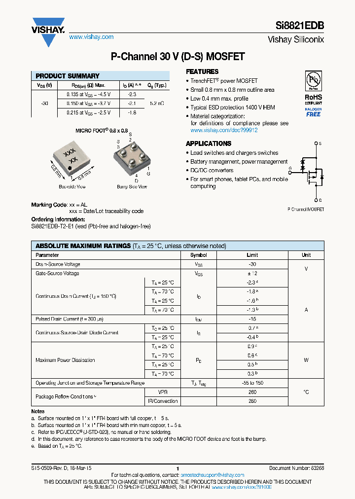 SI8821EDB_8840202.PDF Datasheet