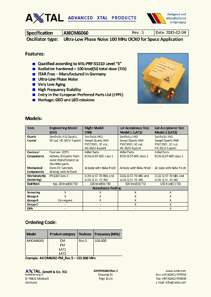 AXIOM6060_8844568.PDF Datasheet