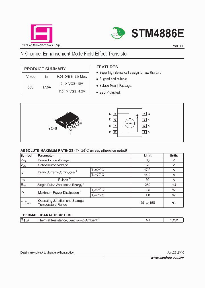 STM4886E_8853120.PDF Datasheet