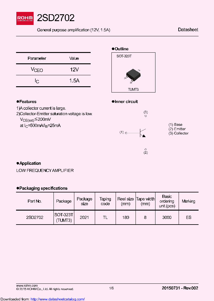 2SD2702TL_8873431.PDF Datasheet