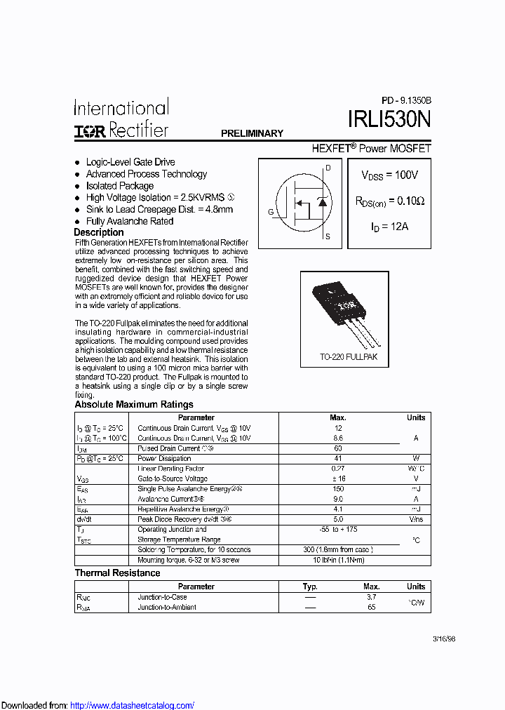 PB-IRLI530N_8883598.PDF Datasheet