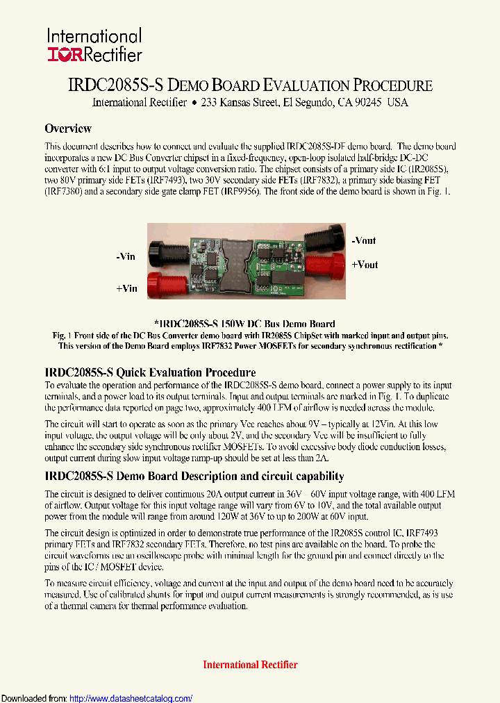 IRDC2085S-S_8892138.PDF Datasheet