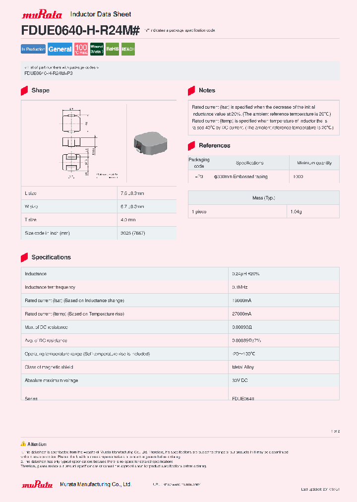 FDUE0640-H-R24M_8910245.PDF Datasheet