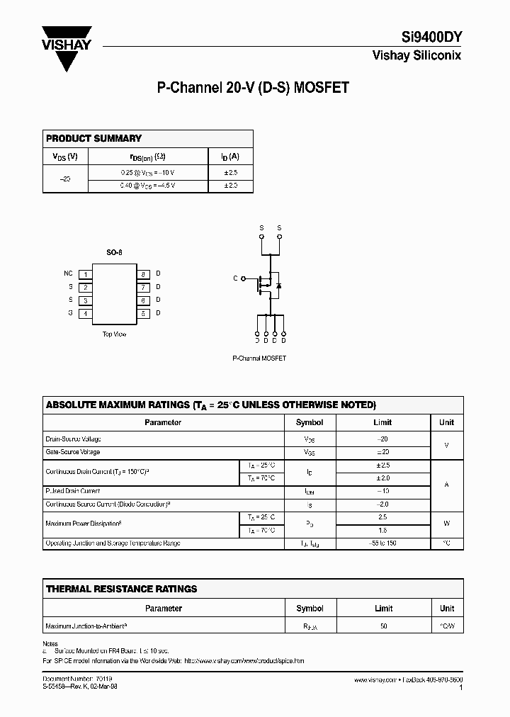 SI9400DY_8910345.PDF Datasheet