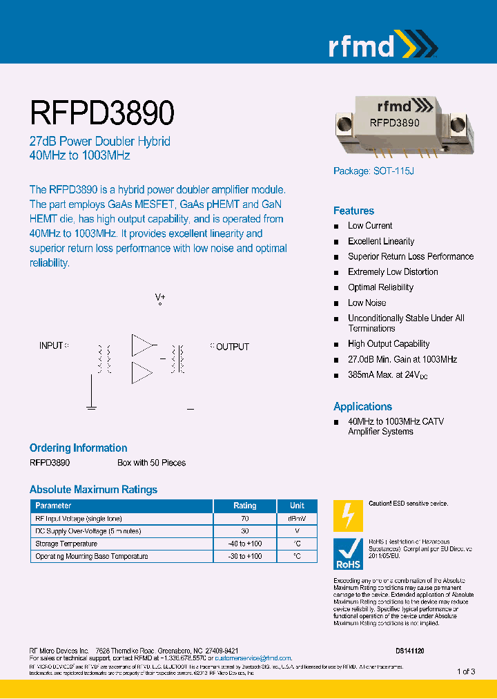 RFPD3890_8922100.PDF Datasheet