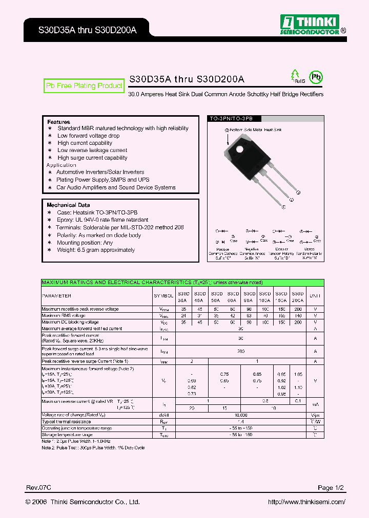 S30D35A_8926507.PDF Datasheet