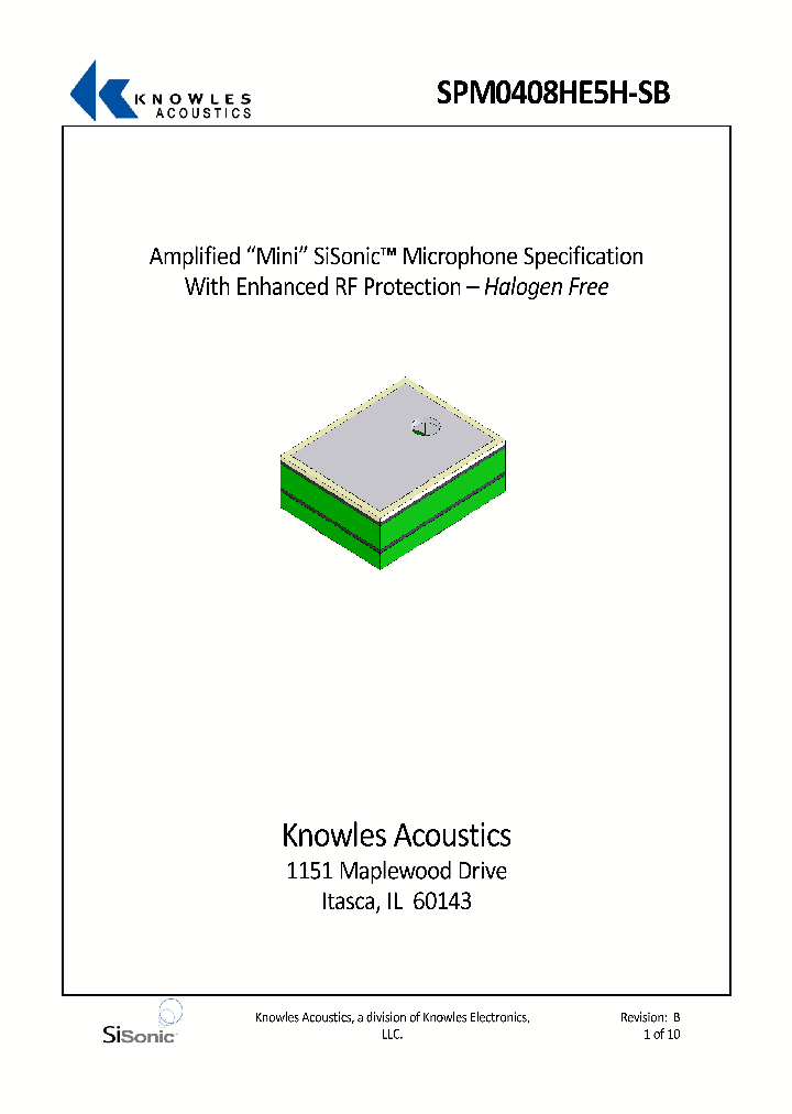 SPM0408HE5H-SB_8946434.PDF Datasheet