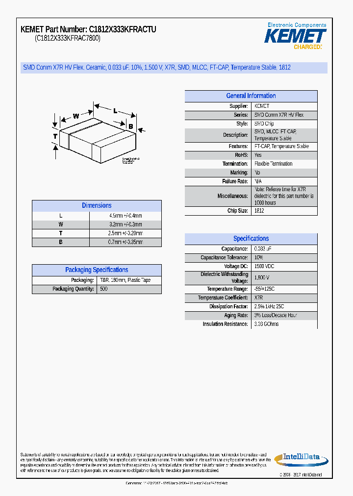 C1812X333KFRACTU_8952110.PDF Datasheet