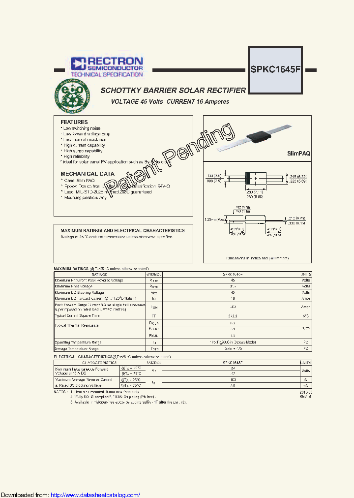 SPKC1645F_8972243.PDF Datasheet