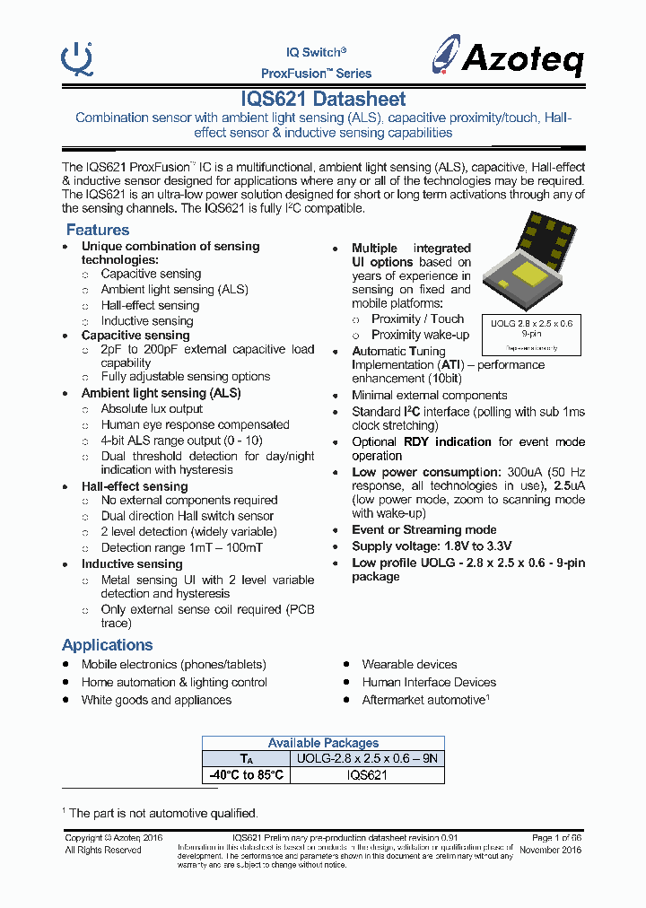 IQS621_9005347.PDF Datasheet