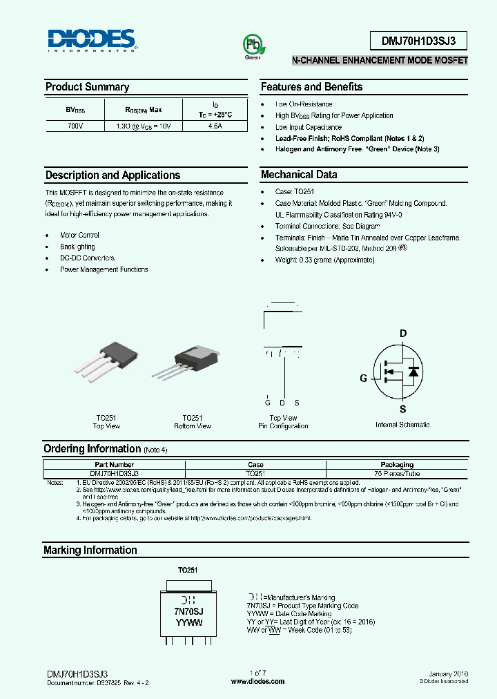 DMJ70H1D3SJ3_9011799.PDF Datasheet